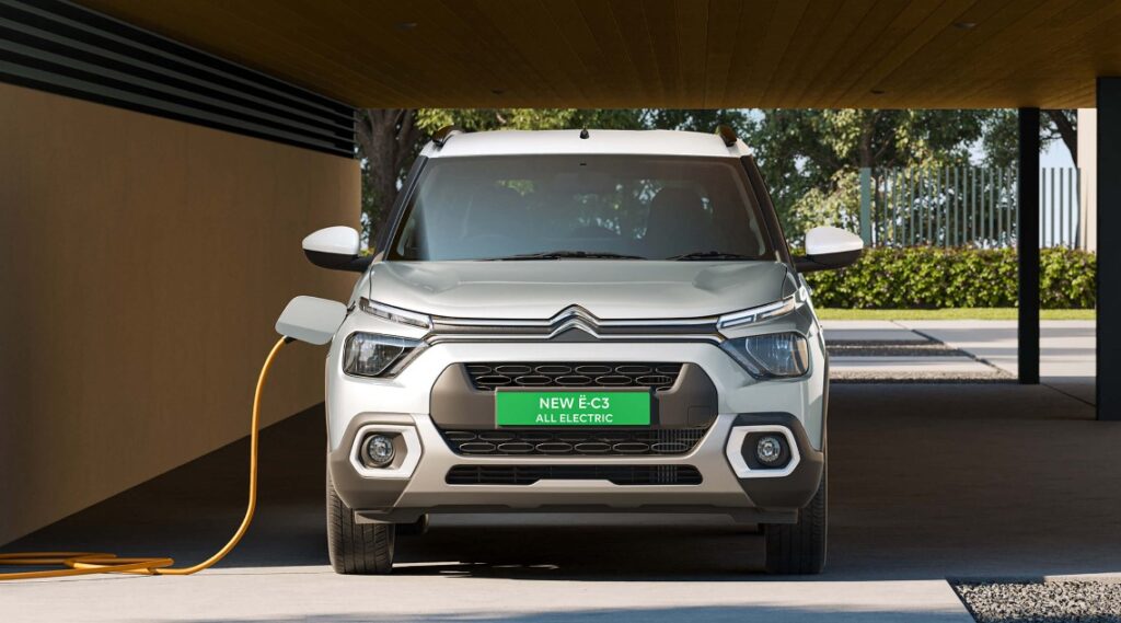 Is The Citroen eC3 Worth Buying For Indian City Roads in 2026? citroen ec3 front view