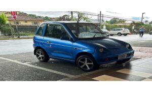 Reva REVAi Electric Car Side View